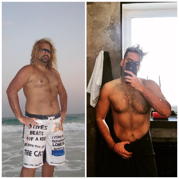 амадор лопес до и после похудения фото